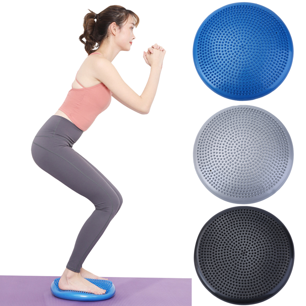 Exercise Disc Inflatable - Wobble Balance Cushion Board PVC Sensoryczna