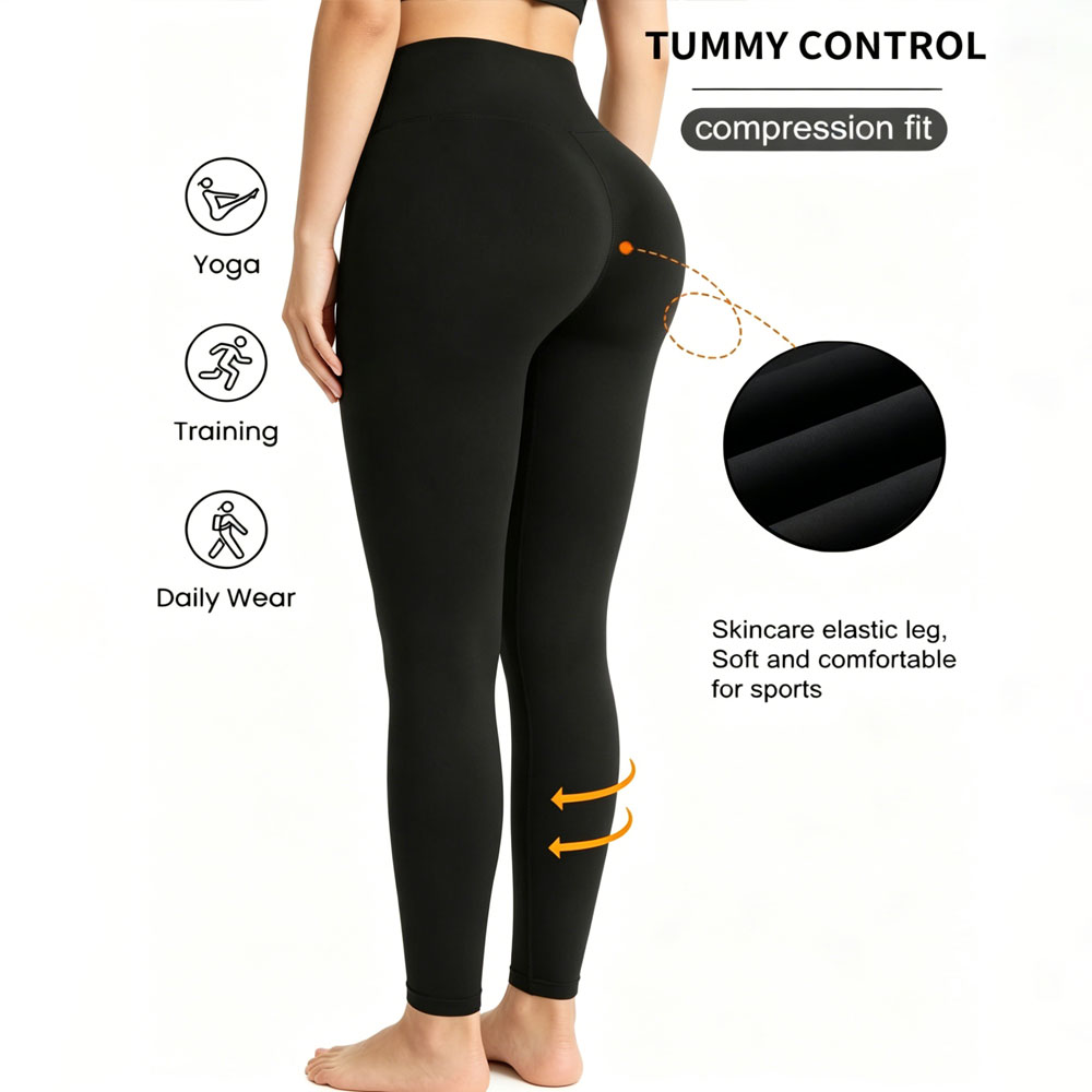 Pilates In Yoga Pants - Damskie legginsy sportowe o wysokiej elastyczności,