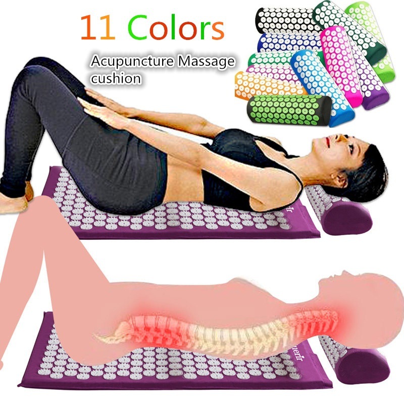 Pilates Yoga Gifts - Antypoślizgowa poduszka akupresura mata do masażu