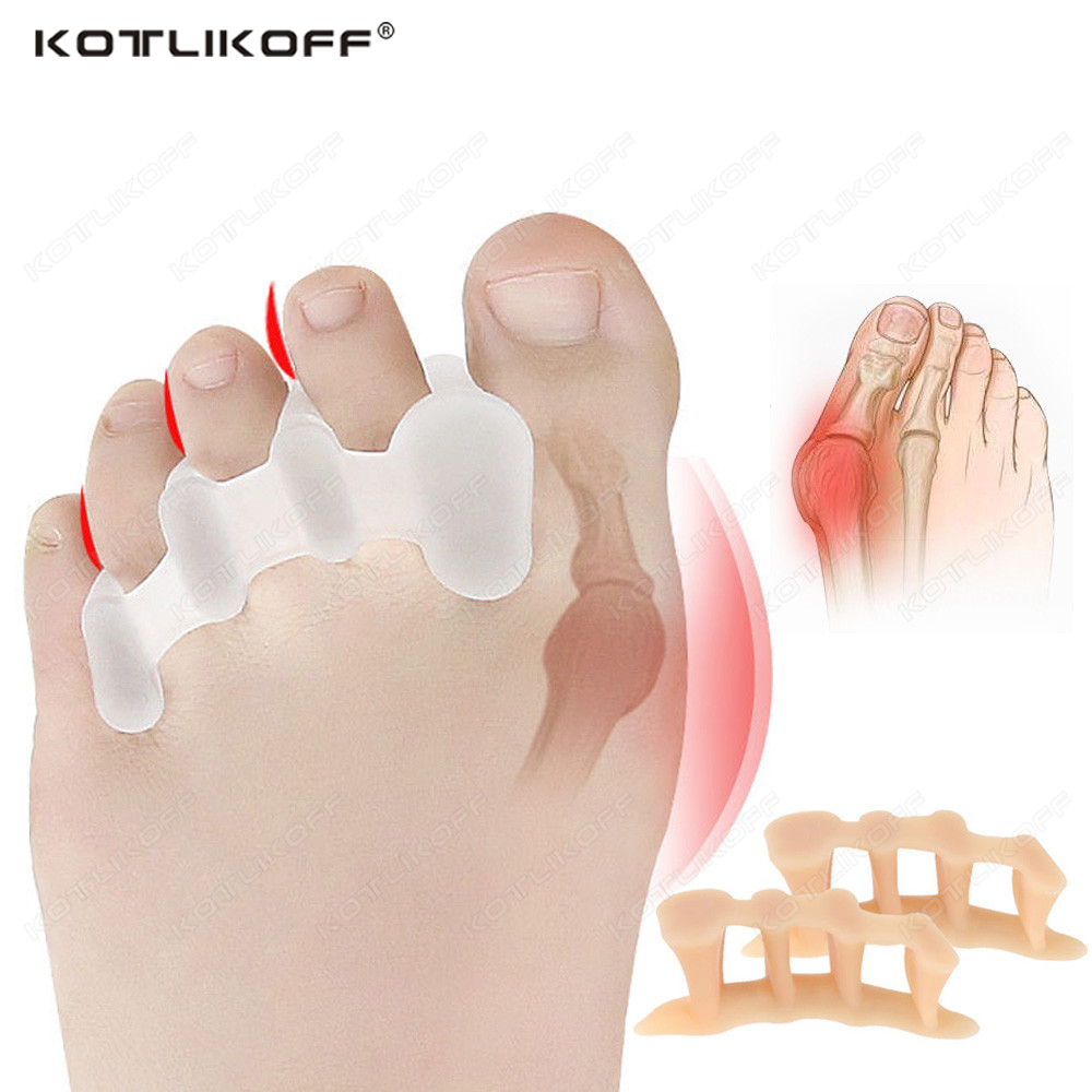 Toe Separator Silicon - Ochronny separator palców stopy silikonowy zespół