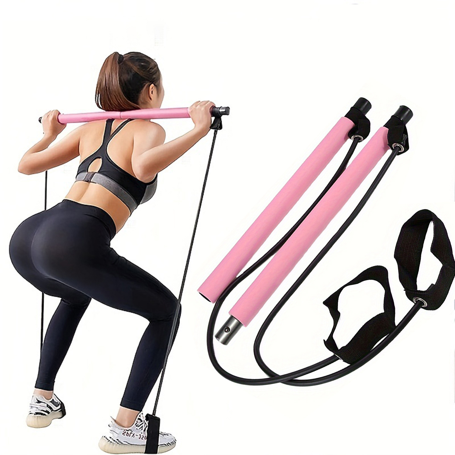 Pilates Yoga Barı - Wielofunkcyjny drążek do pilatesu, kombinacja do