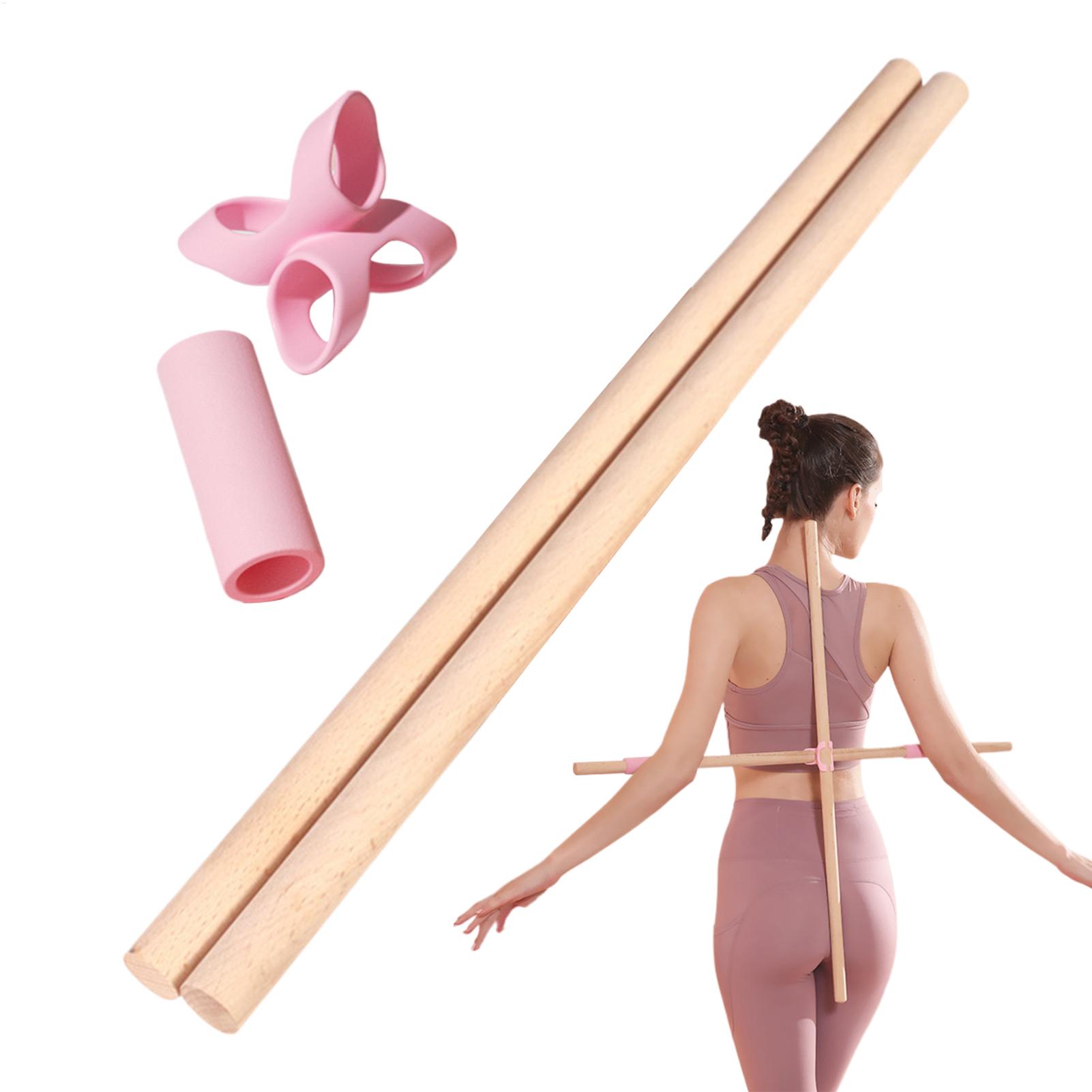 Pilates Yoga Barı - Drążek do jogi 2-częściowy, pałka do