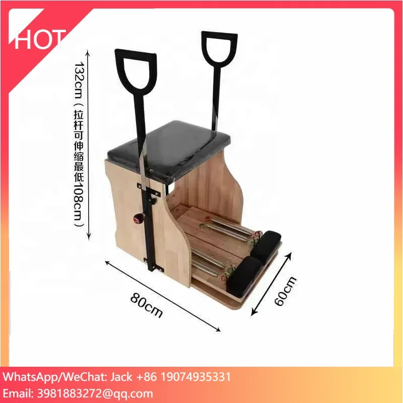 Pilates Yoga Combo - Krzesło do pilatesu i ćwiczeń, sportowe,