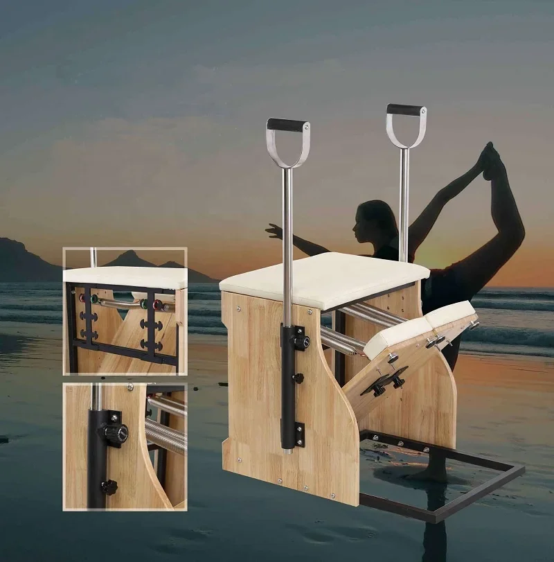 Pilates Yoga Combo - Krzesło do pilatesu i ćwiczeń, sportowe,
