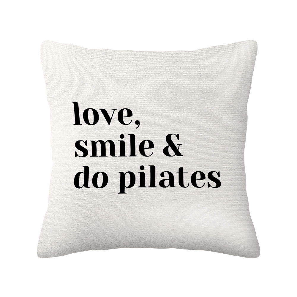 Poszewka na poduszkę Love Smil – Pilates Yoga Gifts recenzja i cena