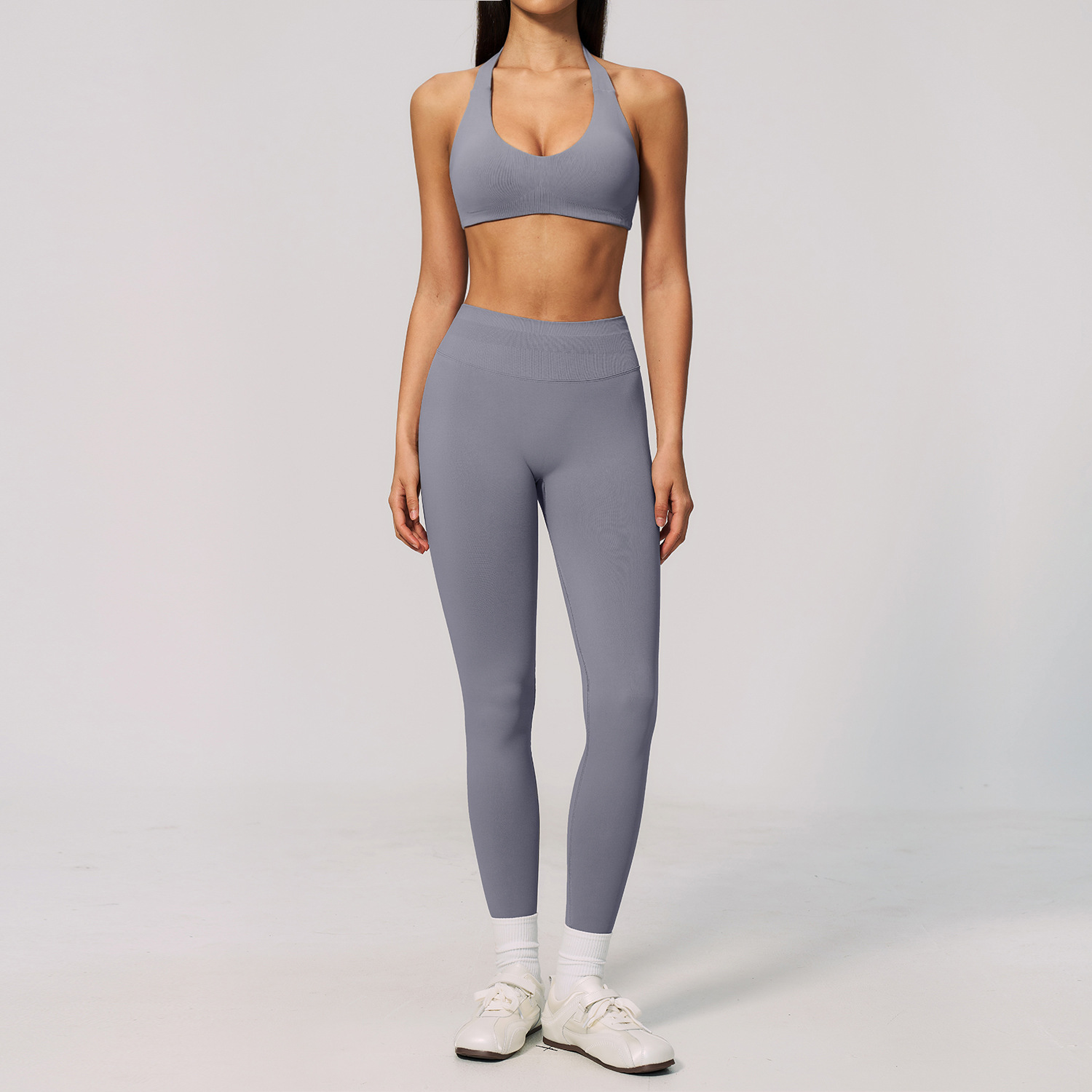 Damski Bezszwowy Prążkowany Ze – Pilates In Yoga Pants recenzja i cena