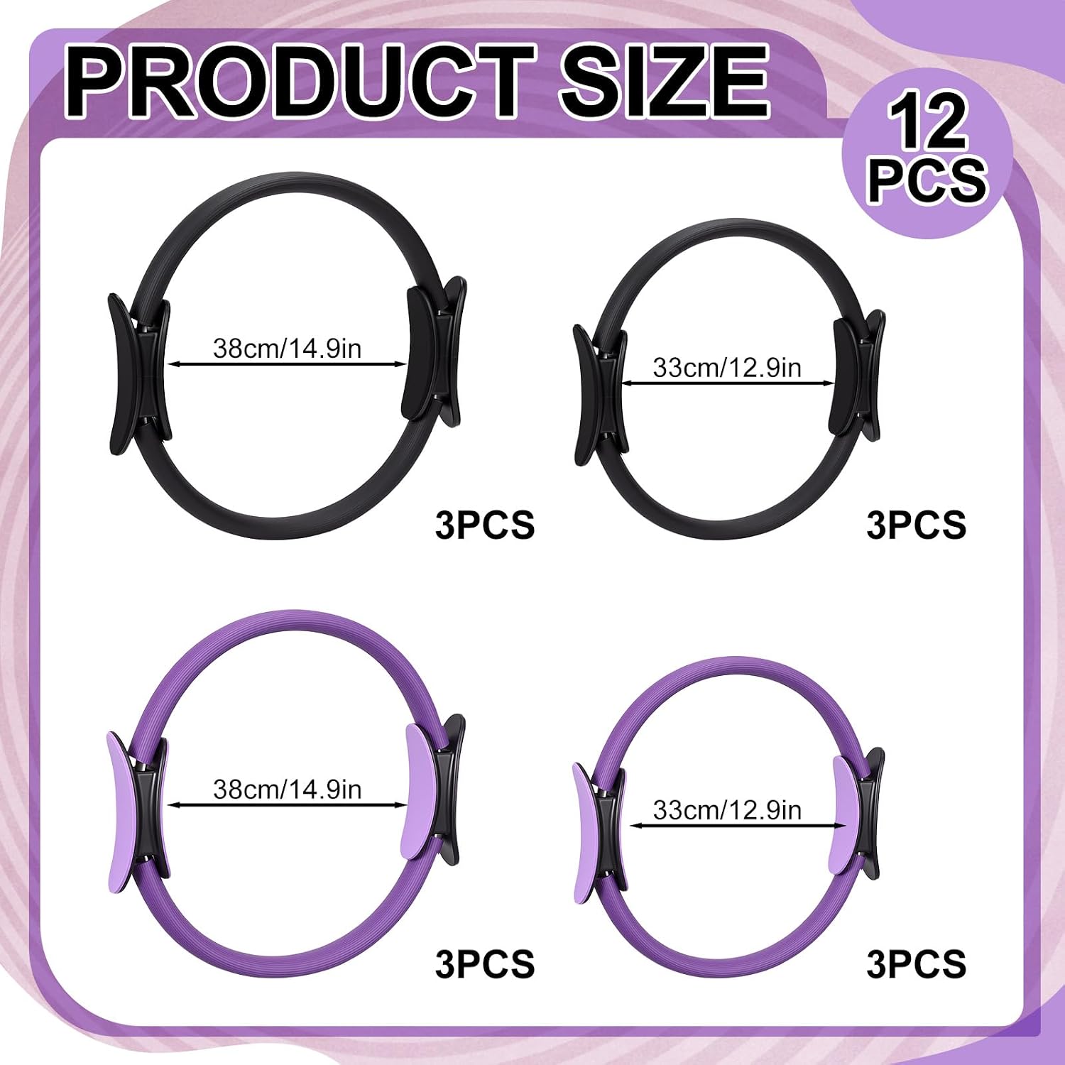 Zestaw 12 pierścieni do pilate – Pilates Ring Magic recenzja i cena