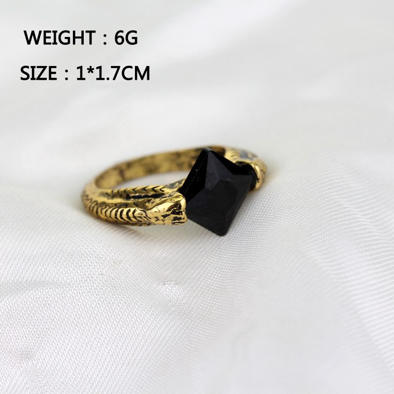 Pierścień w stylu Horcrux z cz – Pilates Ring Magic recenzja i cena