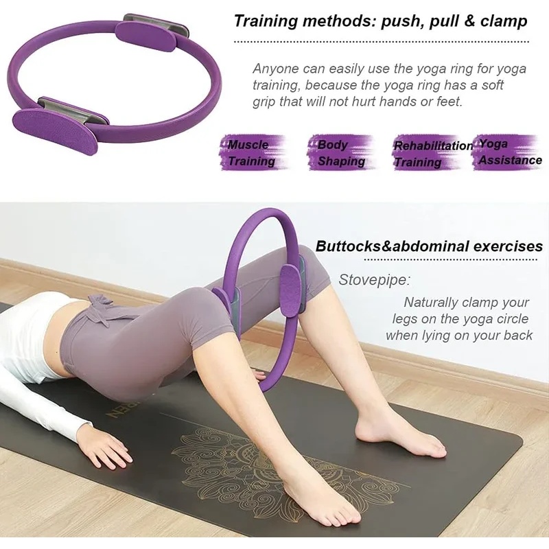 1 szt. Antypoślizgowy Pierście – Pilates Ring Magic recenzja i cena