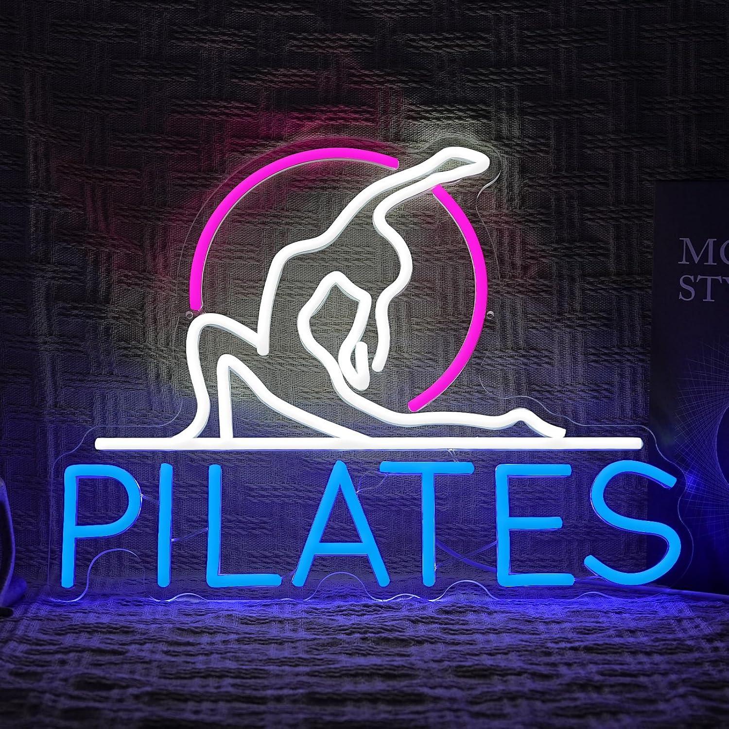 Neonowy Znak Yoga Pilates, Ści – Pilates Yoga Gifts recenzja i cena