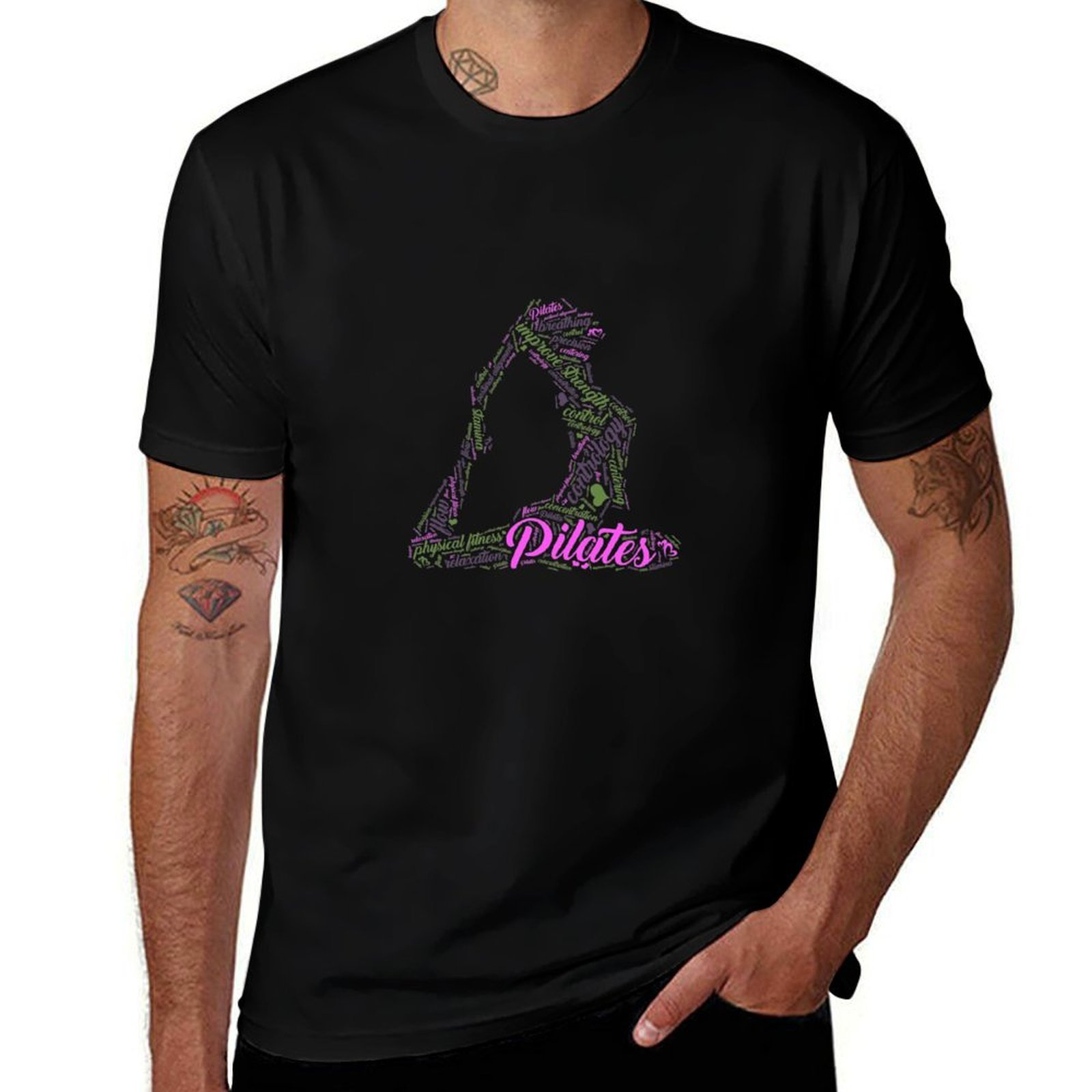 Damska koszulka z zabawnym sło – Pilates Yoga Gifts recenzja i cena