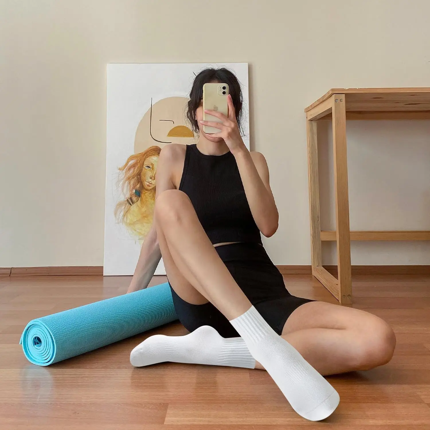 4 pary damskich skarpet do jog – Pilates & Yoga Elastic Band recenzja i cena