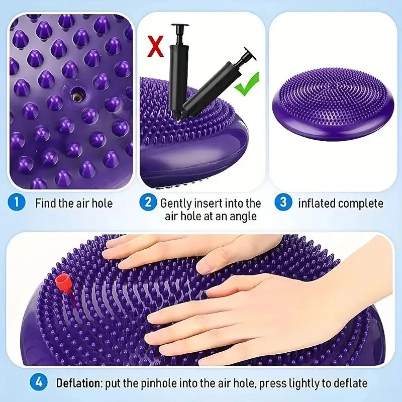 Nadmuchiwana poduszka do ćwicz – Exercise Disc Inflatable recenzja i cena