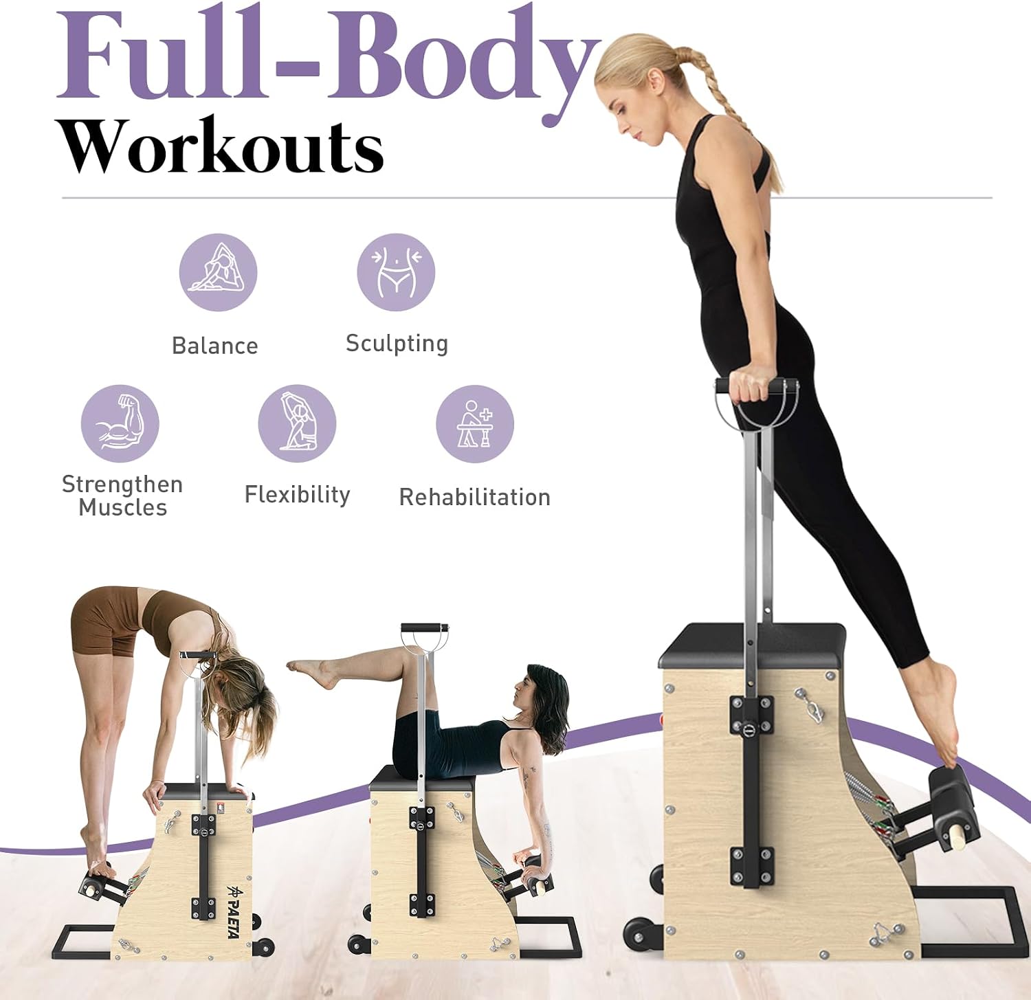 Krzesło do pilatesu, krzesło w – Pilates Yoga Combo recenzja i cena