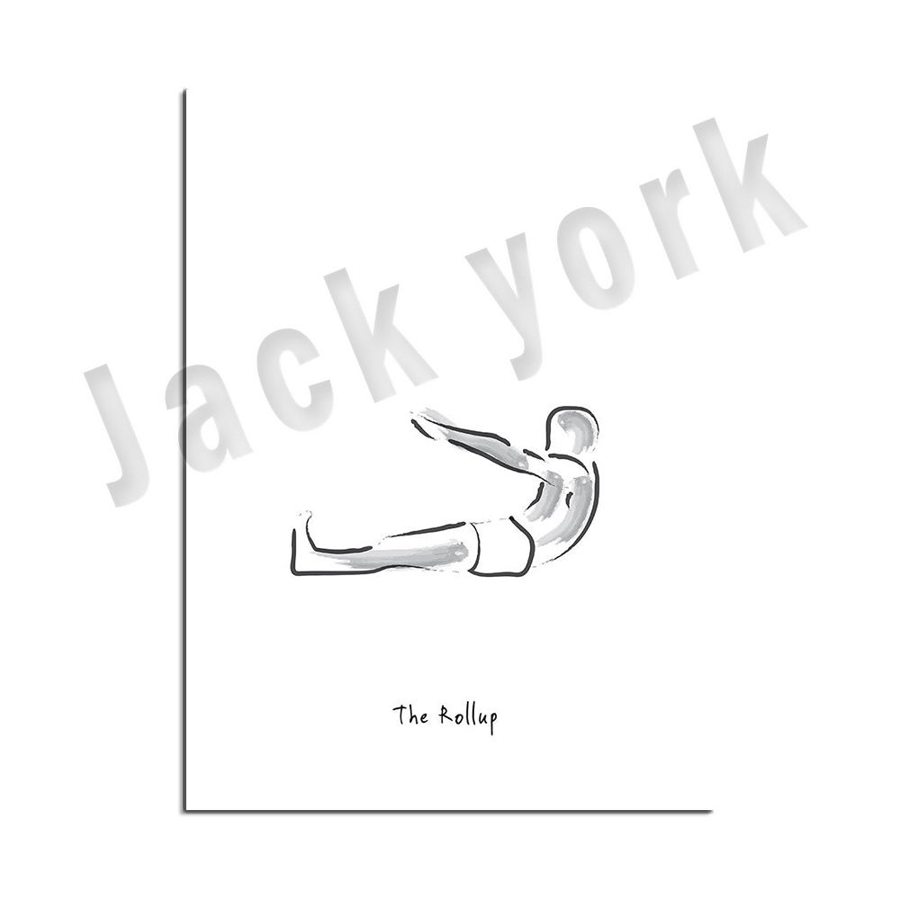 Infografiki Pilates w czerni i – Pilates Yoga Gifts recenzja i cena