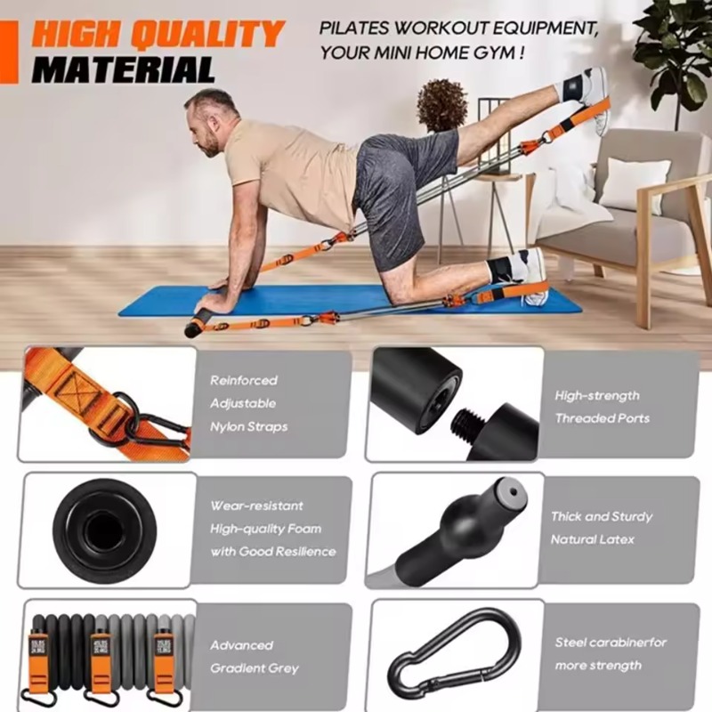 Zestaw do pilatesu z drążkiem  – Pilates Yoga Barı recenzja i cena