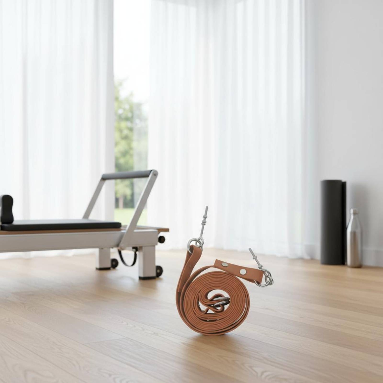 Pasek do Reformera z Podwójną  – Pilates & Yoga Elastic Band recenzja i cena